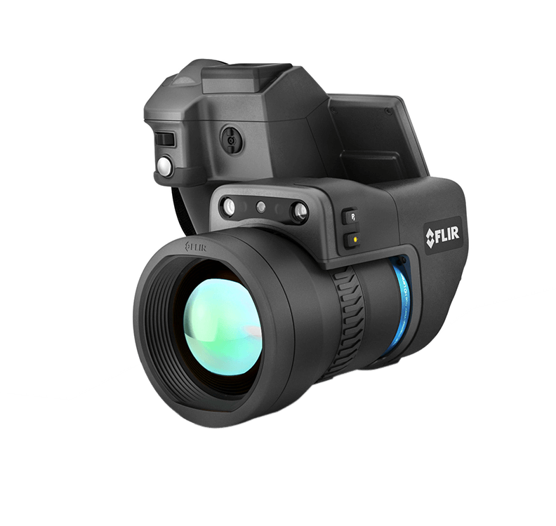 Additional lens with f = 83.4 mm (12 °), for 28 ° standard optics with thermal imaging camera T1020
